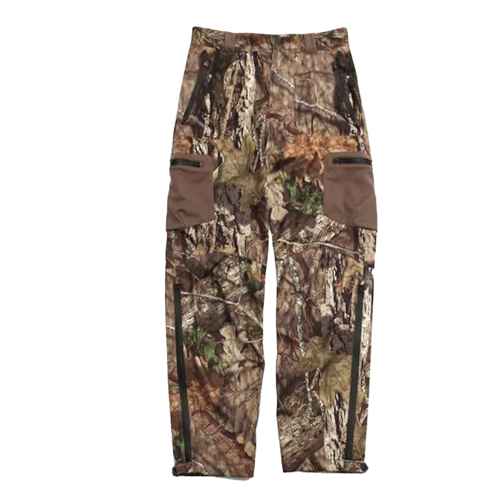 Custom Hunting Pant Mossy Oak Camouflage Waterproof Hunting Pants OEM