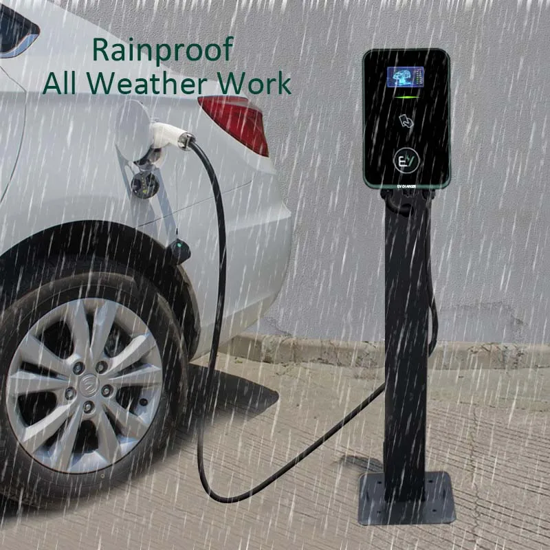 EVSE Manufacturer AC EV Charger 3 Phase 7kw 11kw Type 2 Wallbox EV Charger Charging Station for Electric Car Vehicle