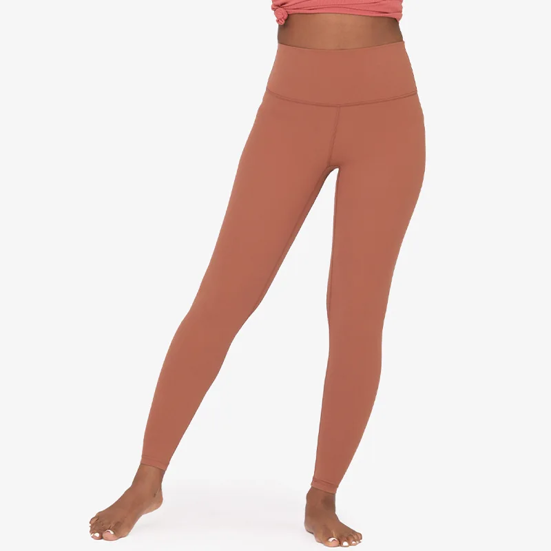 Custom-made high-quality XS-XL nude, buttery buttocks lift hips high waist 28-inch leggings