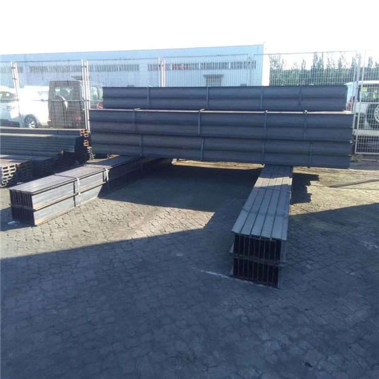 factory on stock Structural steel beams standard size galvanized H-beam price h iron beam i steel
