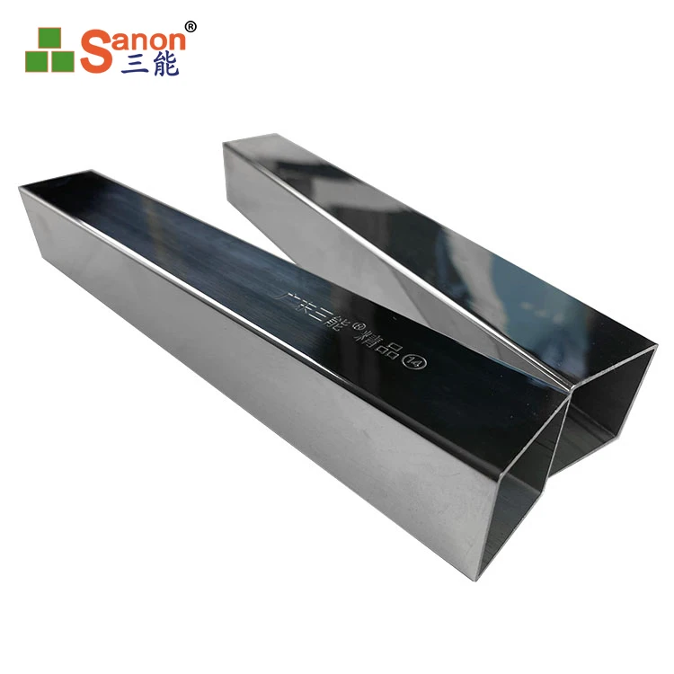 foshan factory Wardrobe Stand Stainless Steel Pipe Sus201 304 Material square TubeLow Price And High