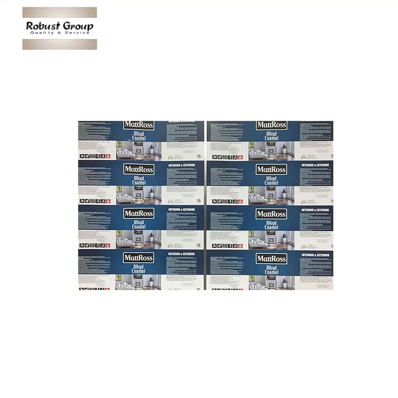 
printed tinplate sheet with 4 color for spray cans GR-058 