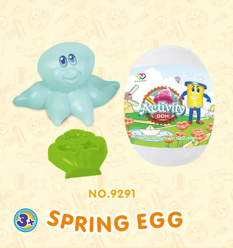 Hot Selling Manufacturer Factory Modeling Air Dry Clay Slime Play Dough For Kids Spring Easter Toys