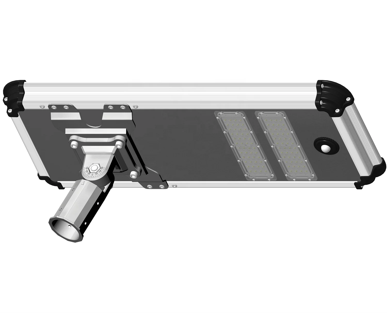 Factory Wholesale Price 45W Outdoor  All in One Led Solar Power Street Light Aluminum Shell