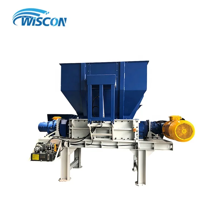 
High Quality Double Shaft Shredder Waste Computer Cell Phone TV Boards Scrap Metal PCB Board E Waste Shredding Recycling Machine 