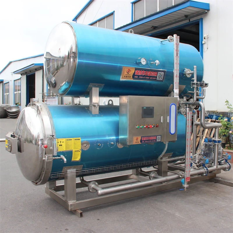 Industrial Steam Retort Sterilizer Water Autoclave for Canning for Farm Industries