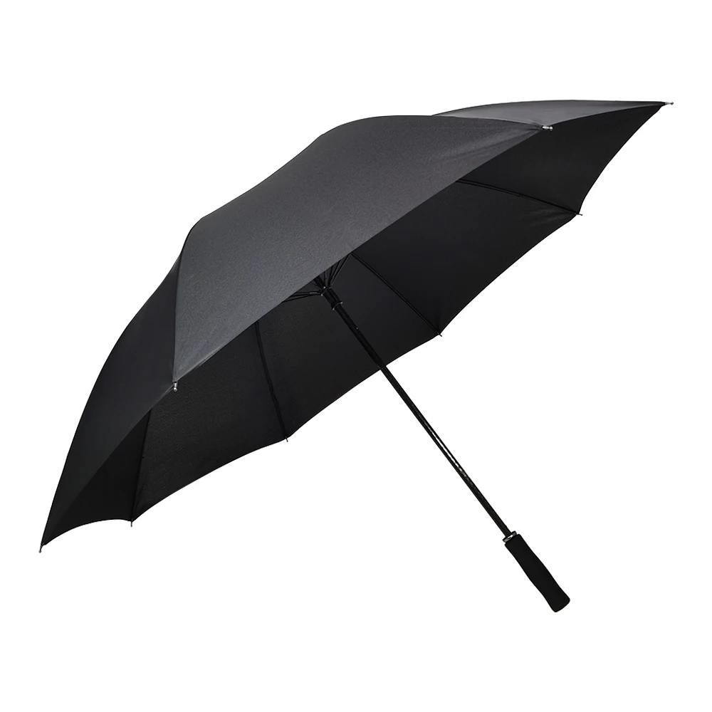 OVIDA Hot Selling Promotion customized outdoor golf umbrella fiberglass ribs Straight umbrella manual open umbrella