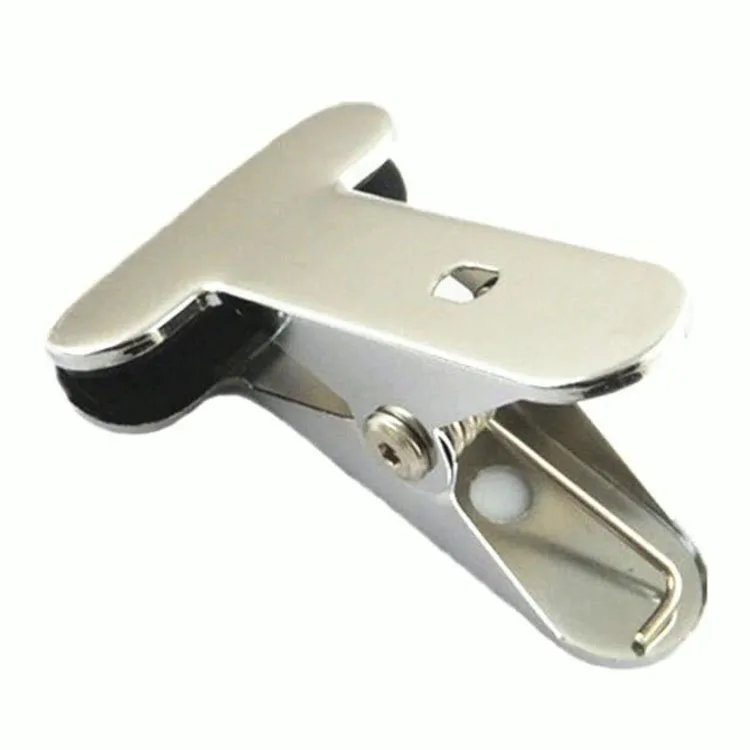 Chrome-plated reinforced table lamp metal clip LED iron  fixed clip table lamp holder hose clip lamp accessories