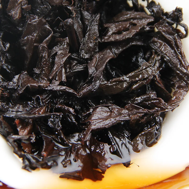 Puer ripe tea with watermelon flesh aroma 357 gram made in china Menghai Yunnan tea