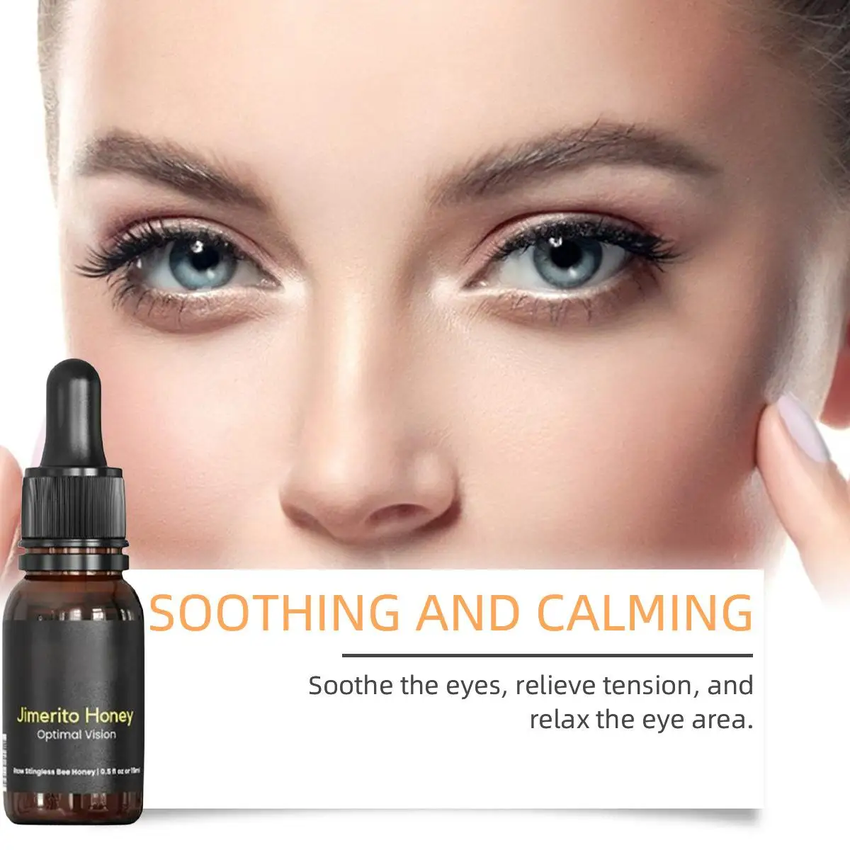OEM ODM Jimetito Honey Naturally Eye Essence Oil Optimal Vision Supplement for Men and Women