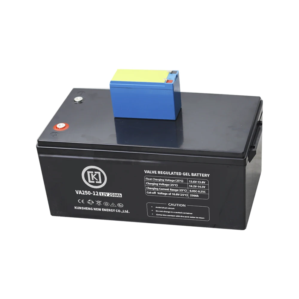 Manufacturers Supply deep cycle gel battery sealed UPS battery 12v 250ah lead acid battery