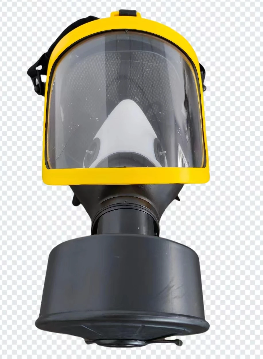 PPE Fireman Chemical Mask Gas Face Shield