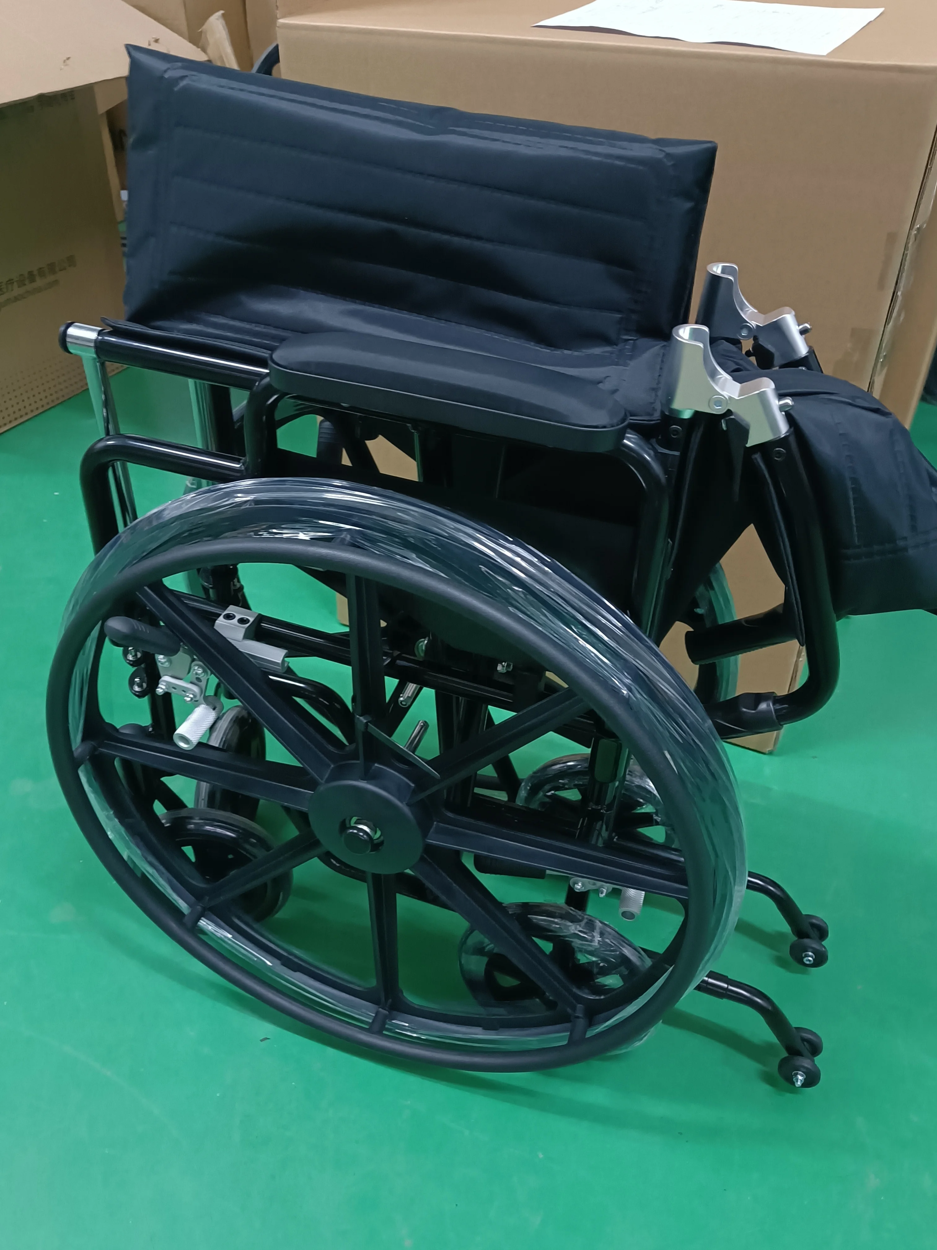 W51 High Strength, Lightweight Wheelchair/Flyweight Transport Chair Combo