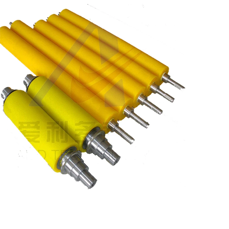 Best Selling NBR Material texture roller rubber Textile Machinery Parts