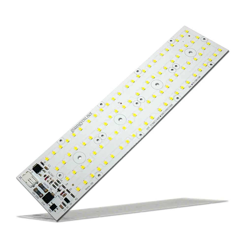 Светодиодный модуль RoHS сертификация с объективом 24H4 120lm/W 50W 2835 SMD DOB-бортовой светильник двигатель для уличного освещения