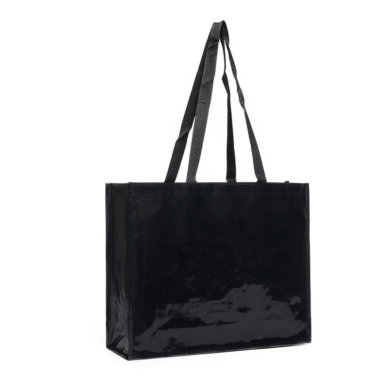 transparent woven pp bag tote rpet bag pp woven bag with custom logo