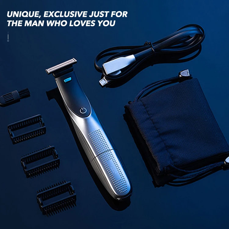 New Upgrade Men Shaver Electric Epilator Hair Remover Washable Man Grooming Set Stainless Steel Shavers and Trimmers Men