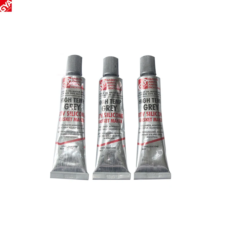 Высокотемпературный серый силиконовый клей RTV 32 г GYA герметичный производитель прокладок