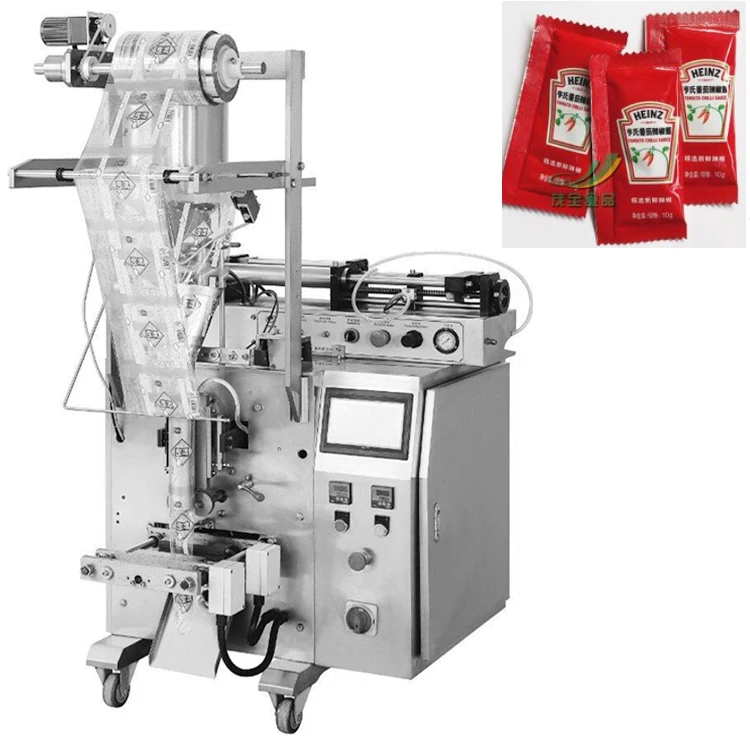 High-accuracy Liquid Packing Machine For Oil Milk Sauce Honey Beverages Chili Paste Shampoo