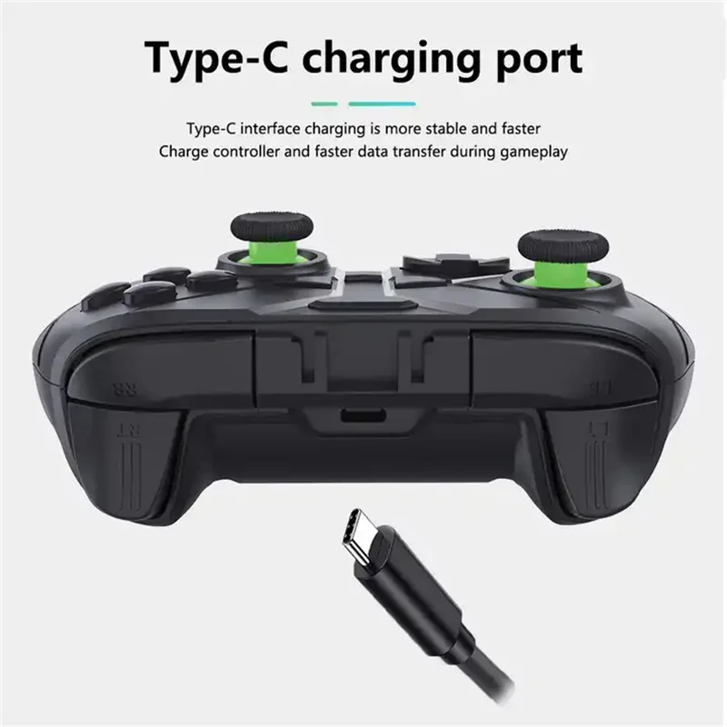 2.4G Wireless Xboxone PS5 Joystick Wireless Gamepad XboxonesXElite XboxSeries Joysticks PC USB Twin Shock Game Controller