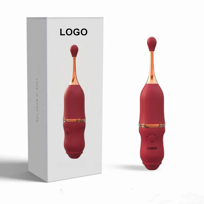 Honey Bean Stimulator Nipple Clitoris G Spot Vibrator Pen Waterproof Multi-speed Vibrator Stick Massager Gift For Women