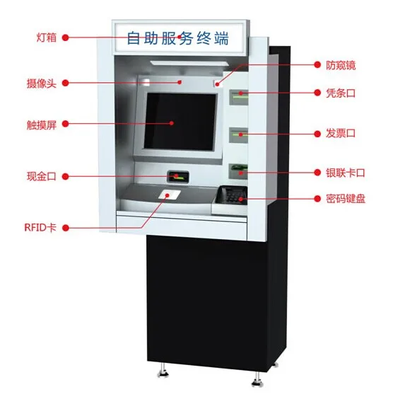 OEM Automatic Teller Machine ATM Kiosk Manufacturer/Factory