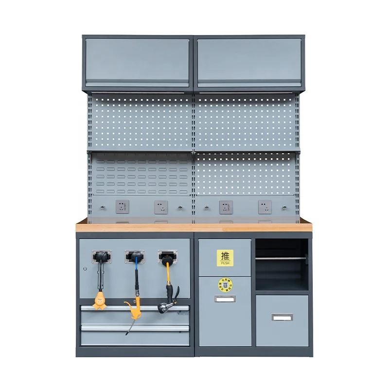 Large capacity tool workbench series heavy duty tool cabinet