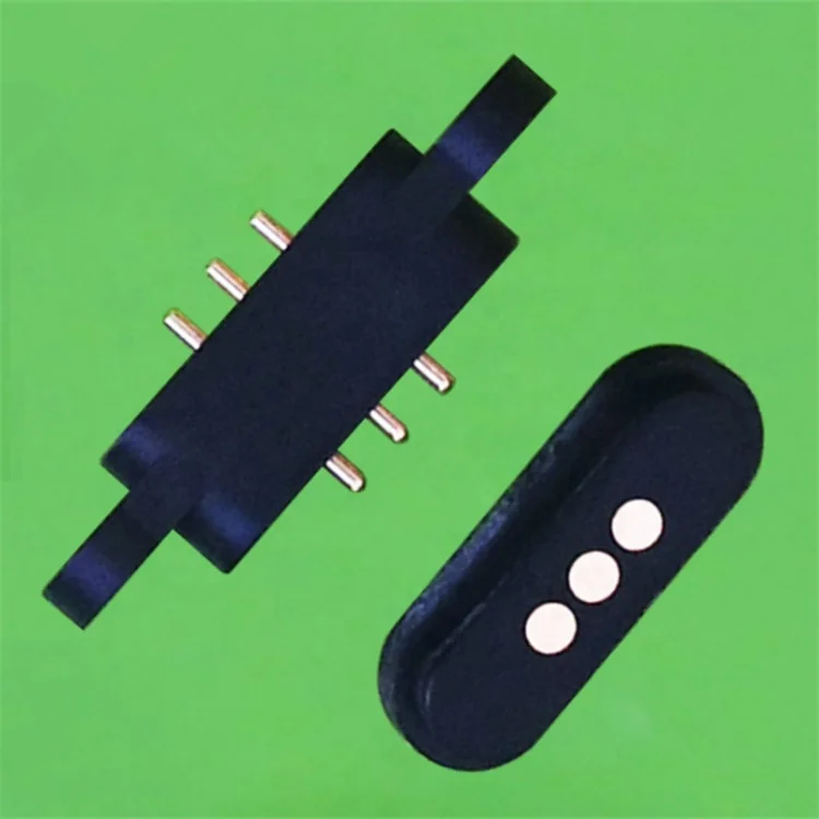 
Magnetic Pogo pin Connector 3 Pin Magnetic Connector Female And Male Pogo Pin 