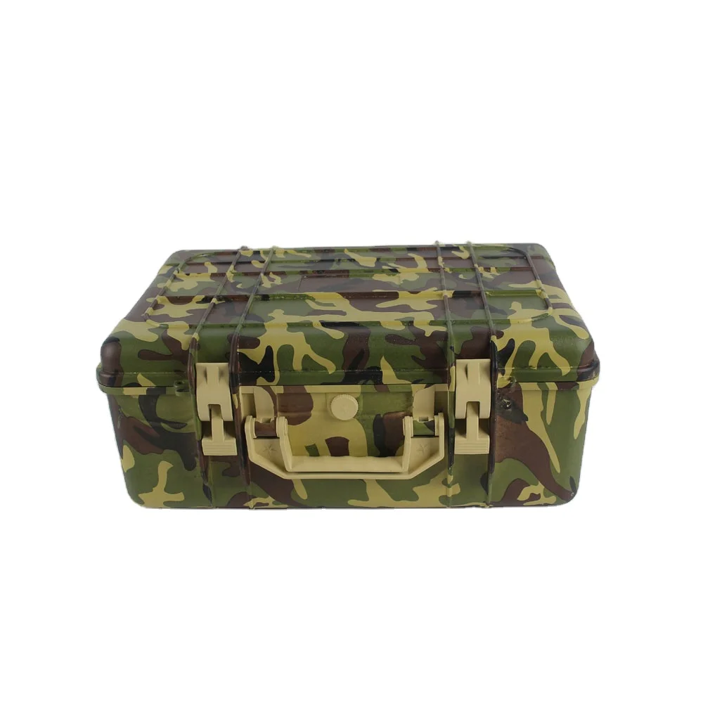 Waterproof Tool Hard Plastic Case  Camouflage Tool Case