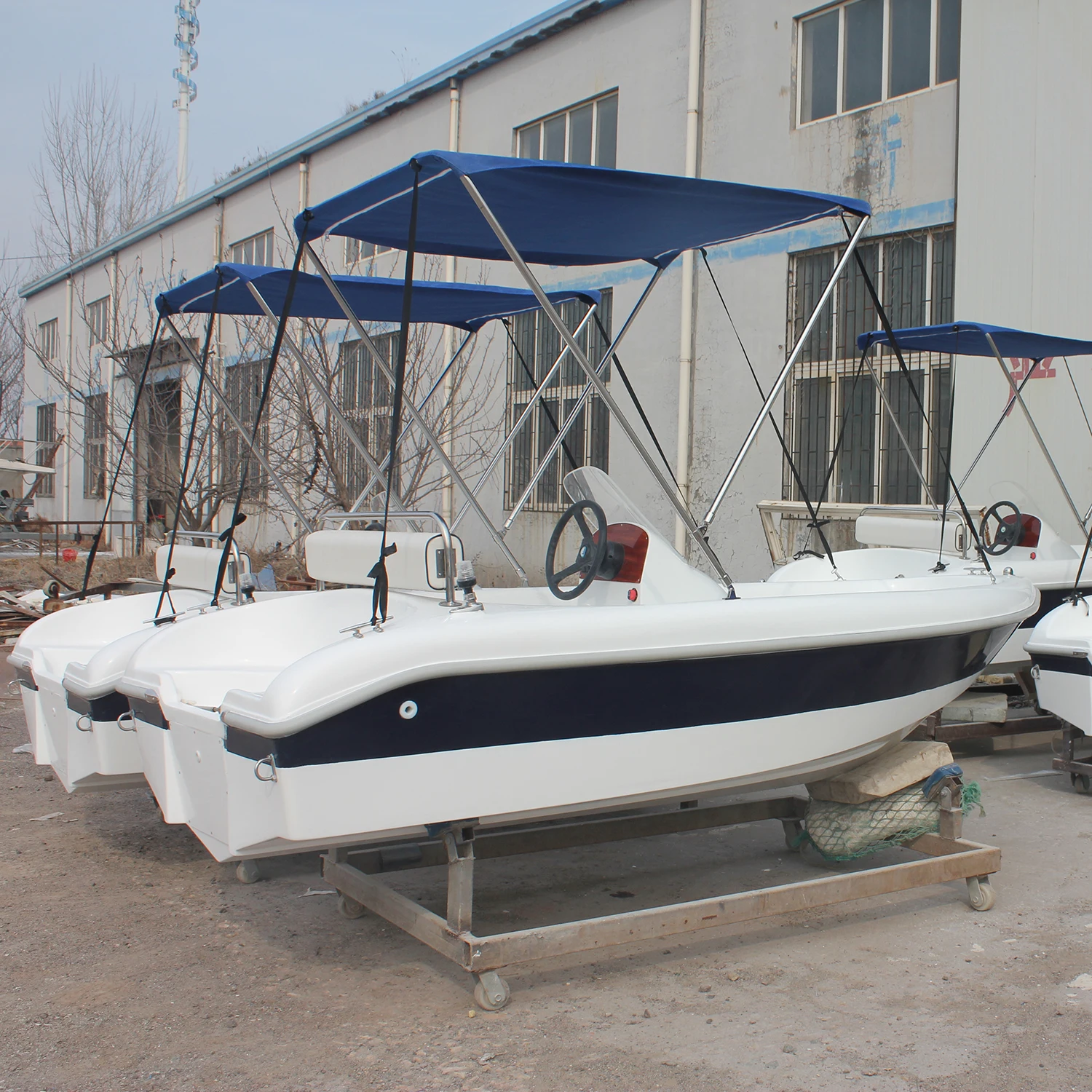 Made in China 12ft fiberglass boat hulls for sale