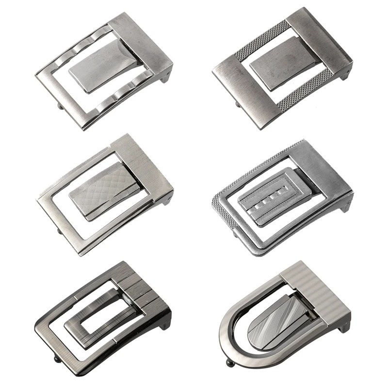 YIXI PLA-HD-A 35mm Metal Rotatable surface Plate Buckle pattern belt buckle With Flip surface Wholesale Low-priced belt Buckle