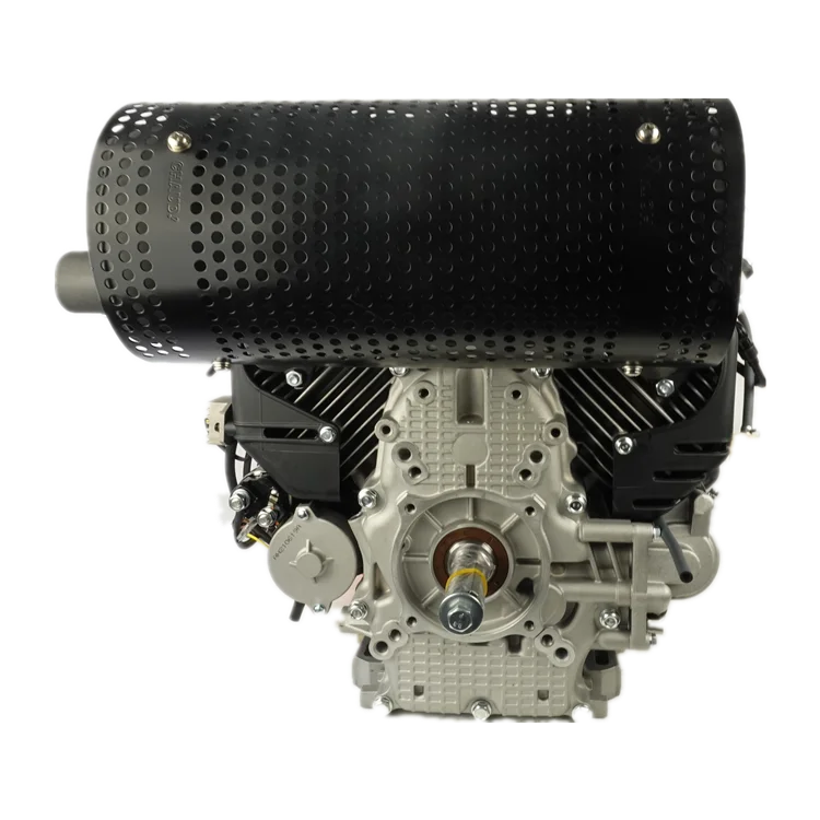 Shizai 27hp 25HP 20HP V-twin Gasoline Engine Two Cylinder Horizontal Shaft Engine