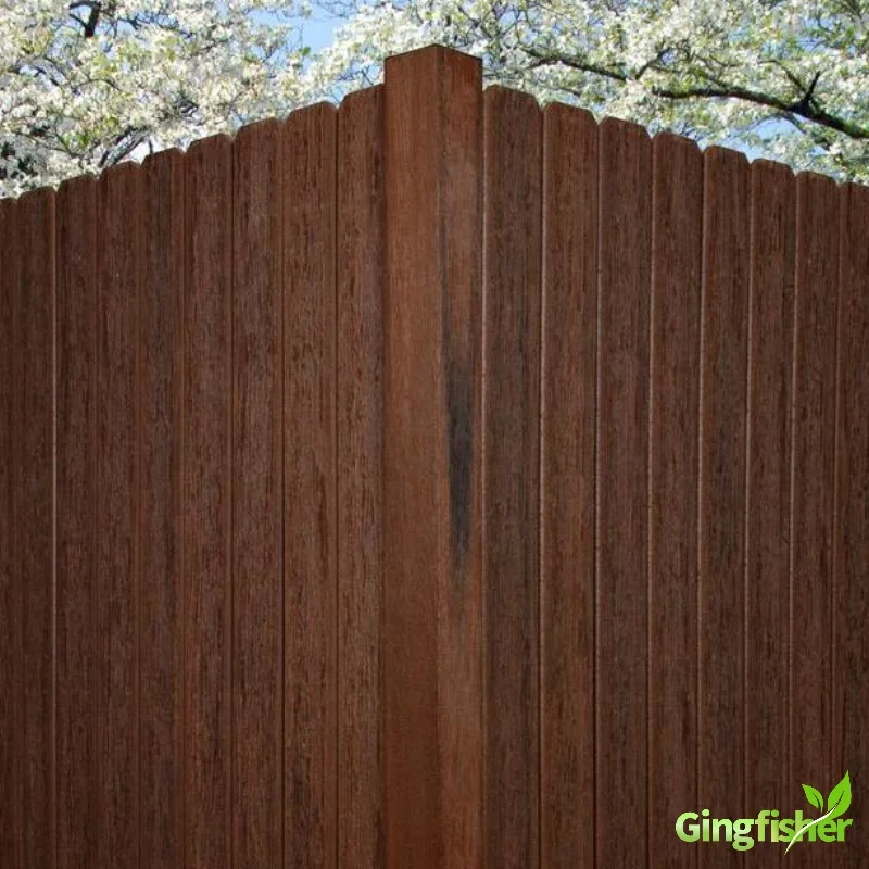 Cheap Wood Plastic Composite WPC Fence Panels Different Design Choice