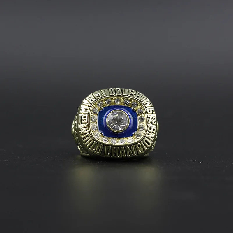 Hot Sale 1972 Miami dolphins championship ring football ring Europe and America popular memorial nostalgic classic ring