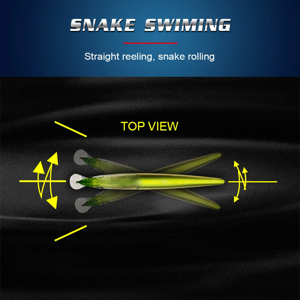 Jerkbait 163mm 32g Big Game Sea Bass Fishing Lure Long Casting Deep Saltwater Minnow Floating