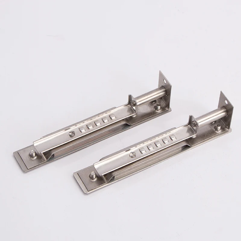 Hot Sale 6 inches 304/201 stainless steel furniture  accessories door bolt Hidden  door latch for furniture