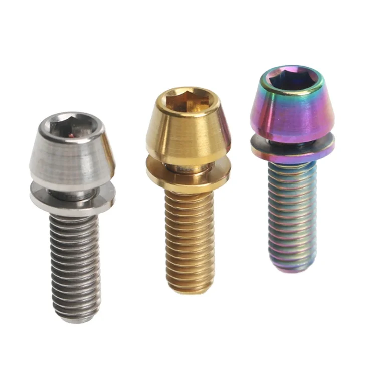Quality bicycle m5 titanium screw bolt