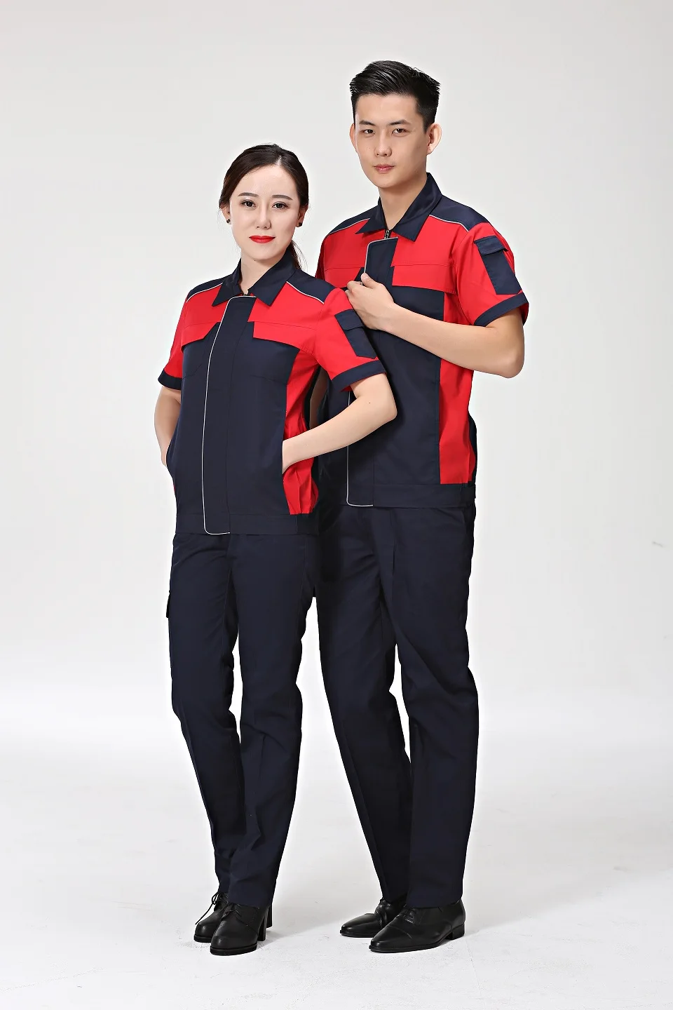 Spring Factory  Auto Repair Worker Wear Suits Work Uniforms Work Clothes