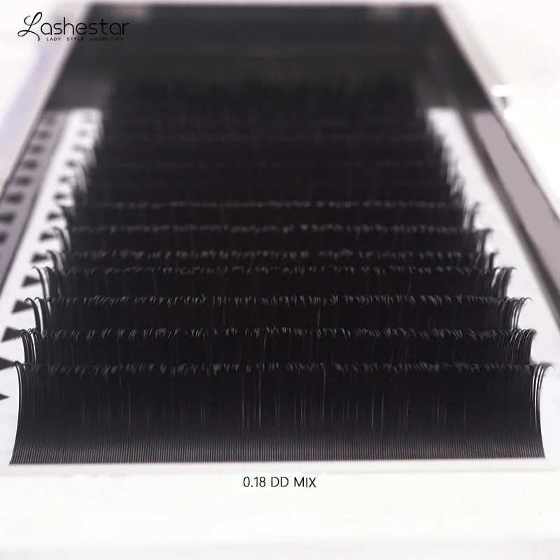 003 wholesale real soft cluster lashes mink eyelash extension individual supplies products
