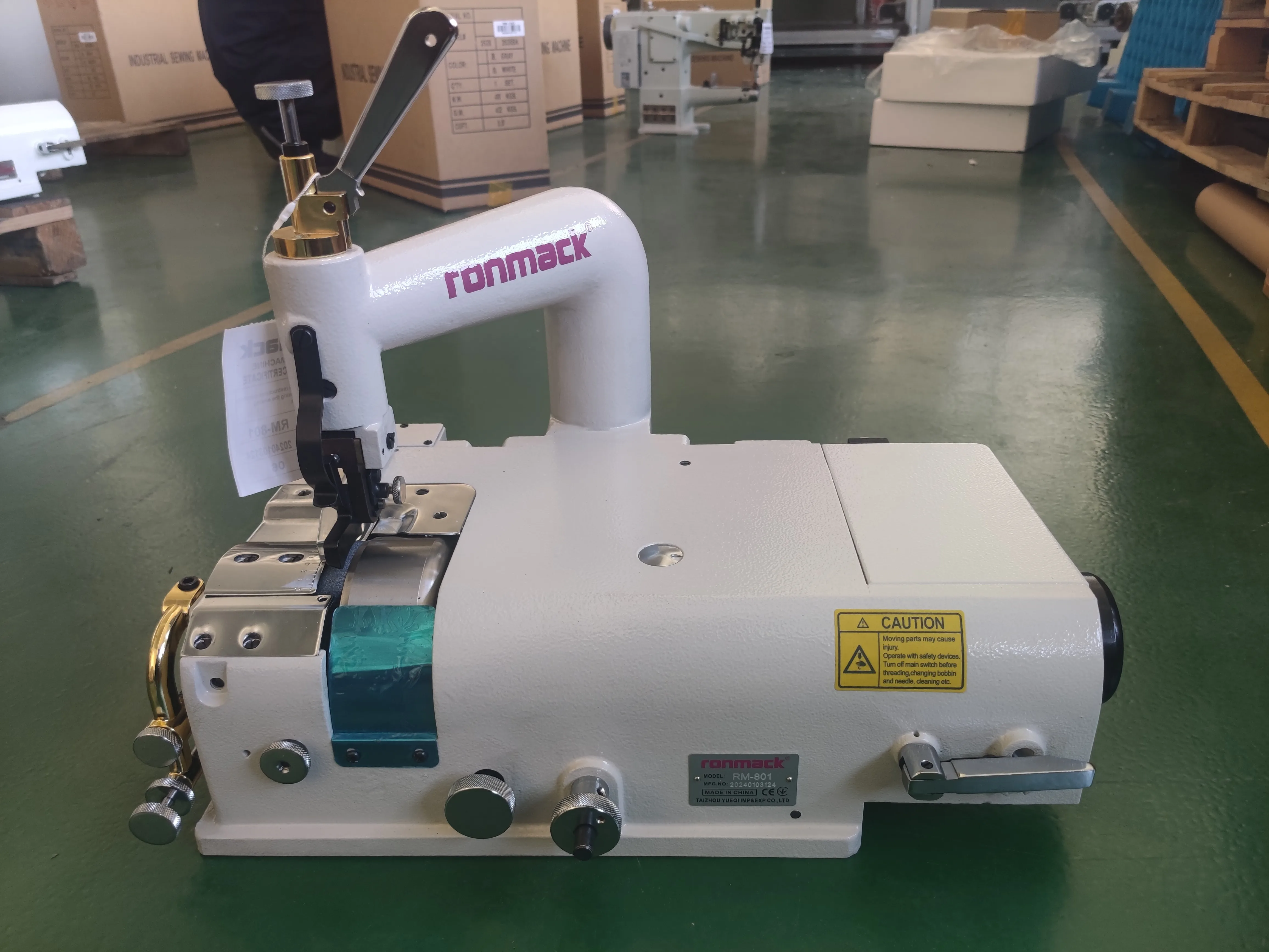 RONMACK RM-6801 Industrial Leather Making Skiving Machine Round Knife Peeling Machine