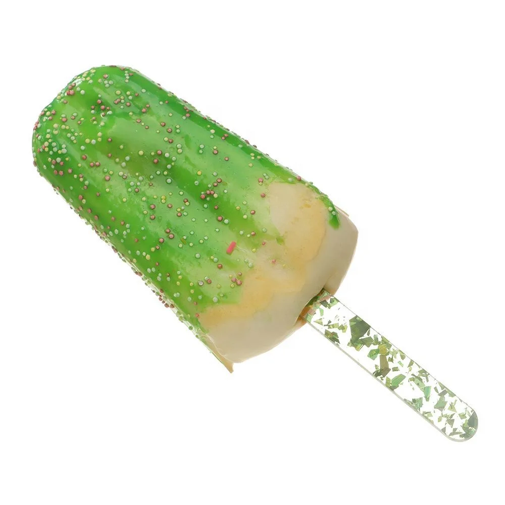 Free Shipping Summer Popsicle Stick , Colored 50 Pieces Ice cream Stick ,DIY Ice Cream Cake Tools