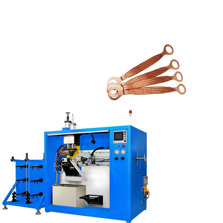 Copper Braided Wire Connector Welding and Cutting Machine