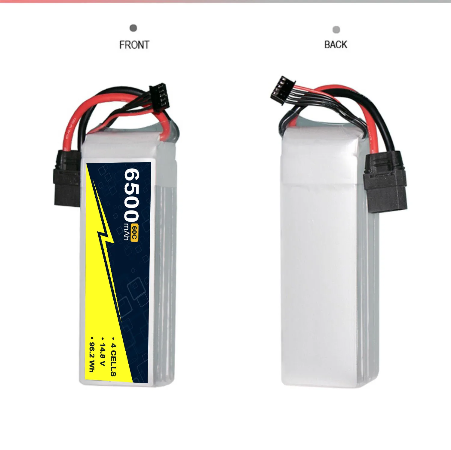 Lipo Lithium Ion Pomer Hard Case 14.8V 4s 6500mah 60C /120c Car Toys Rc Toys Balance Charger Rc Battery Power Tools