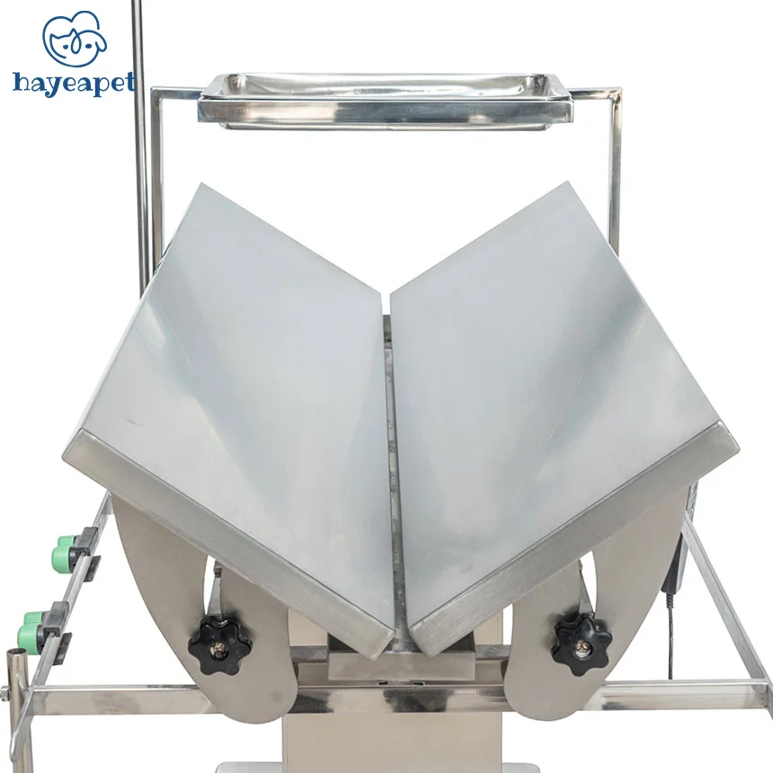 Stainless Steel Veterinary Manual Operation Table Pet Animal Medical Equipment