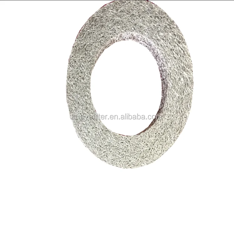 Stainless Steel 304SS 316SS 316l 100mesh Sintered Filter Disc with O-Ring hollow