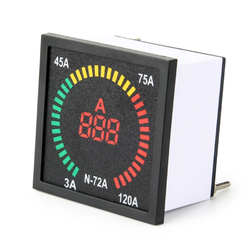 Current 72mm*72mm  Digital Meter AC Ammeter Voltmeter  LED Display Voltage  Meter Multimeter