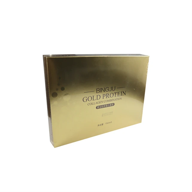 Collagen Thread Removal Wrinkles Facial Thread Lift Gold Protein Peptide Line Carving Face Serum
