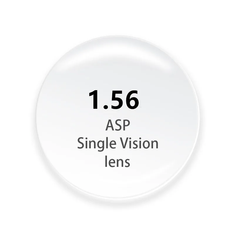1.56 Aspheric Optical CR39 Resin Lens HMC Single Vision UV400 a Grade Lens