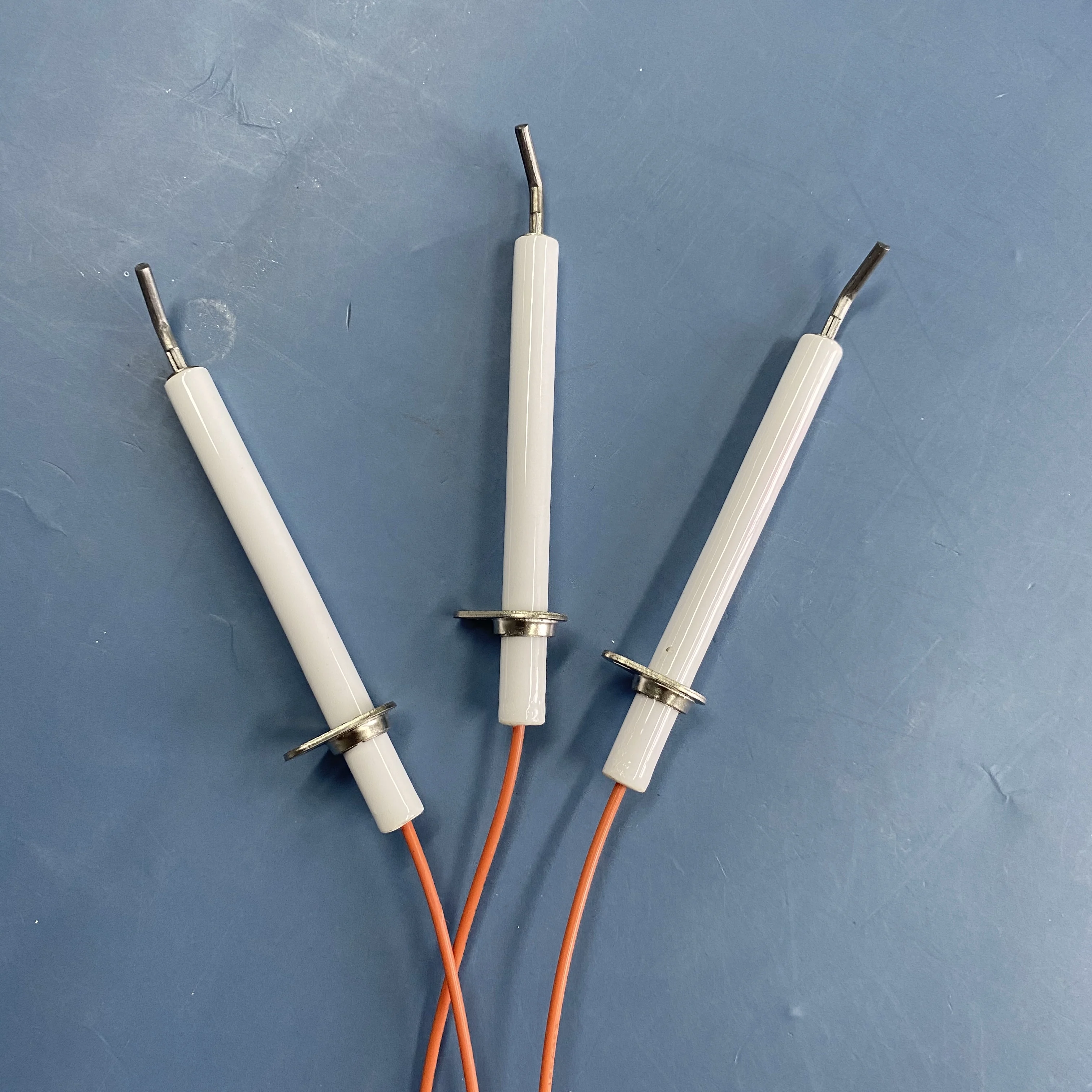 Glazed ceramic Spark ignition electrode flame sensor boiler ignition electrode