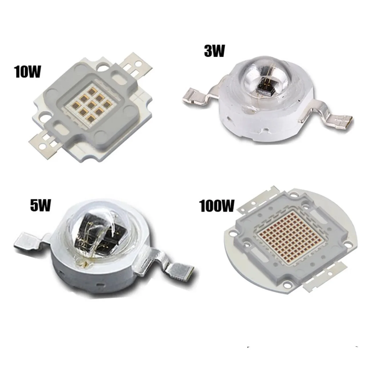 UV IR Light LED Bead Diode COB SMD LED Chip RGB Free Samples 1w 3w 5w 10w 15w 30w 50w 100w Power Led 3w 3v White 800ma Led 80v